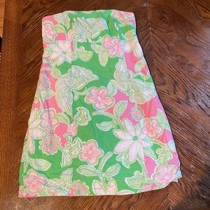 Lilly Pulitzer Women’s Size 0 fun & strapless! Super cute!